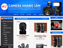 Tablet Screenshot of camerahoanglam.com